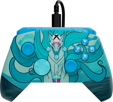 Kontroler Turtle Beach Rematch Advanced Wired Kitsune Blue (TBC-2004-25)
