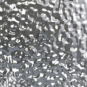Стеновая бамбуковая панель BWD 8812-15 Bubbles Silver 2800х1220 (5мм)