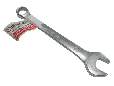 Ключ рожково-накидной CrV 15 мм INTERTOOL (41643)