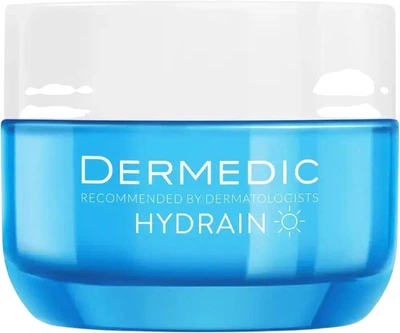 Денний крем для обличчя Dermedic Hydrain 3 Hialuro Глибокого зволоження 50 мл (5901643176280)