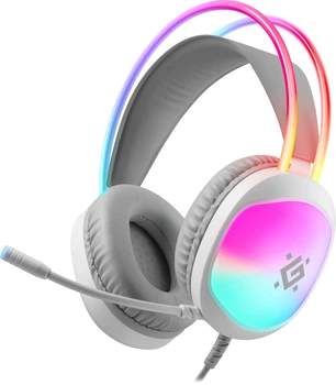Наушники Defender Eclipse RGB White (4745091890722)
