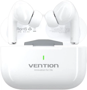 Наушники Vention Elf Earbuds ECHO LITE E11 White (NBVW0)