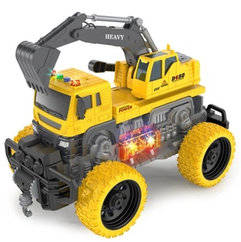 Іграшка CARS S Кран-позашляховик жовтий 1:16 (CJ-3989844) (7259649)