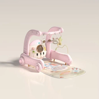 Розвиваючий килимок - ходунки Beruty Baby Activity рожевий