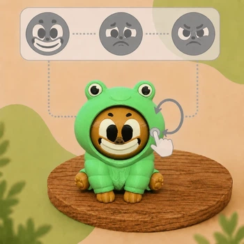 Игровая фигурка Эмоциональная Капибара зелёный