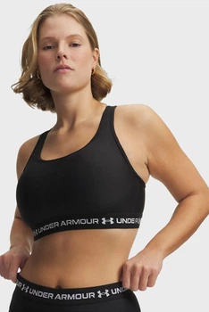 Жіночий чорний топ Crossback Mid Under Armour M 1361034-011