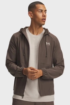 Чоловіча темно-коричнева вітровка UA Vibe Woven Jacket Under Armour XXL 6003001-200