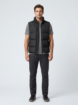 Жилетка чоловіча M Чорний FASHION (738432-M)