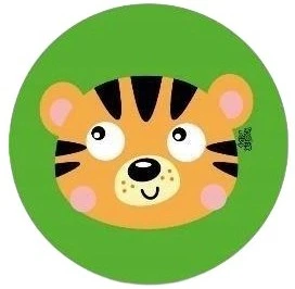М'яч Artyk Sportox Kids 133626 ПВХ Тигреня 230 мм (5901811133626)
