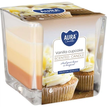 Свчічка ароматична Aura (Bispol) Ванільне тістечко (27446)