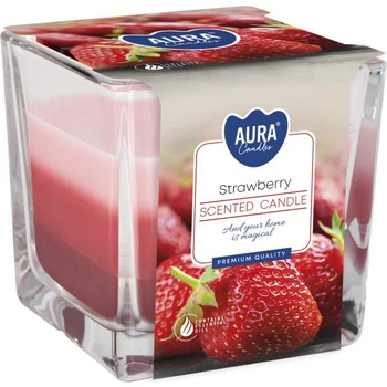 Свчічка ароматична Aura (Bispol) Полуниця (27271)