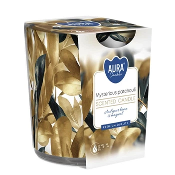 Свчічка ароматична Aura (Bispol) Таємничий пачулі (27672)