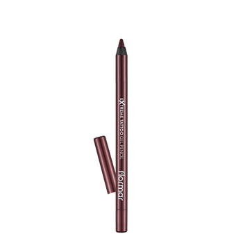 Карандаш для глаз гелевый Flormar Extreme Tattoo Gel Pencil, 05 Very Bery Бордовый