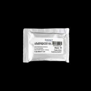 Альбендазол 10% пор. 10 г (Базальт)