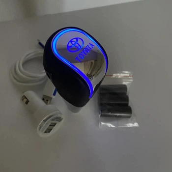 Ручка КПП с RGB подсветкой Toyota, ручка переключения передач с Led подсветкой