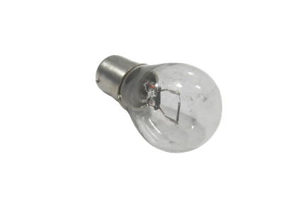 Лампа 12V P21W, цоколь BA15S BALATON стопи повороти, 1 контактна біла, 21 Вт (59797)