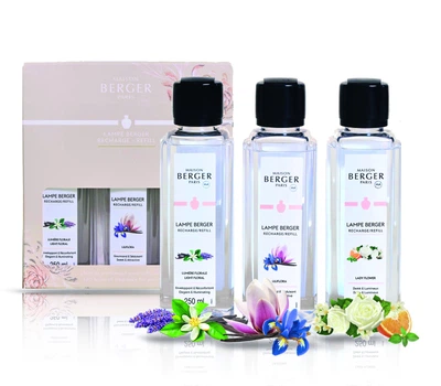 Аромат-наповнювач (Лампа Берже) Maison Berger Light Floral/Liliflora/Lady Flower 3x250 ml. (24033-BER)