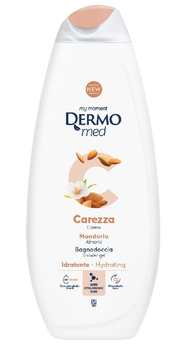 Гель для душа женский DermoMed Caress Almond Shower Gel Ласковый, 450 мл