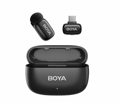 Петличный микрофон Boya Mini-2-01 Type-C с кейсом