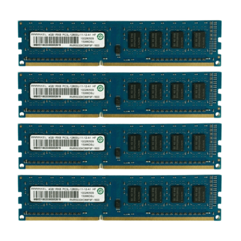 Комплект оперативної пам`яті Ramaxel DDR3L 16Gb 1600MHz (4x4Gb) (RMR5030EF68F9W-1600-x4) Б/В