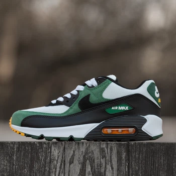 Кроссовки мужские зеленые 90 White Green Suede 43