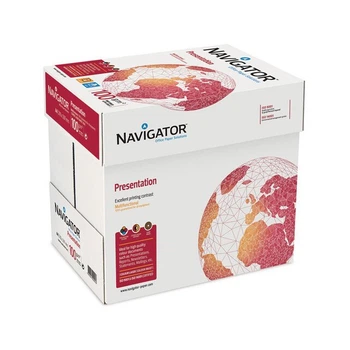 Ящик паперу офісного А4 Navigator Presentation 100 г/м2 1 ящик 5 пачок по 500 аркушів