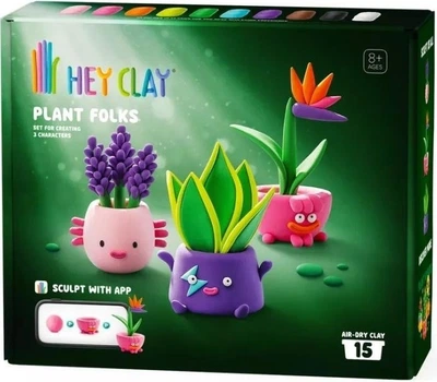 Набір для творчості Hey clay Plant Folks 15033CEE15 (4897105245834)