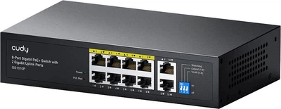 Przełącznik niezarządzalny Cudy GS1010P czarny