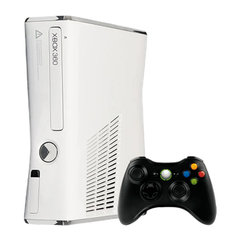 Набір Консоль Microsoft Xbox 360 S Freeboot 250GB White + 5 Вбудованих Ігор Б/У + Геймпад Бездротовий RMC