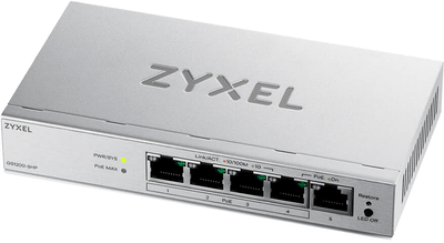Przełącznik Zyxel GS1200-5HPv3 (GS1200-5HPV3-EU0101F)