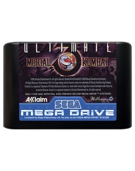 Гра Sega Mega Drive Ultimate Mortal Kombat 3 Europe Англійська Версія Тільки Картридж Б/У