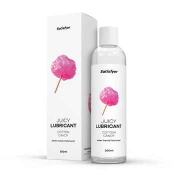Лубрикант Satisfyer Juicy Lubricant Cotton Candy water based 300 мл (SX2719)