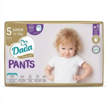 Підгузки-трусики Dada Pants Розмір 5 (12-18 кг) 42 шт