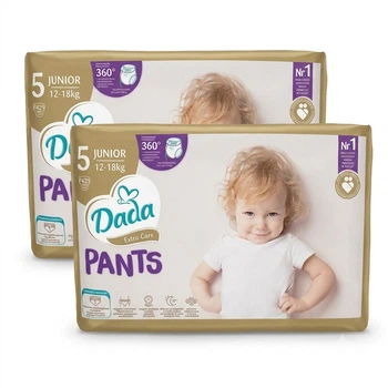 Підгузки-трусики Dada Pants Розмір 5 (12-18 кг) 84 шт набір 2 упаковки по 42 шт
