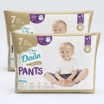 Підгузки-трусики Dada Pants Розмір 7 (18+ кг) 68 шт набір 2 упаковки по 34 шт