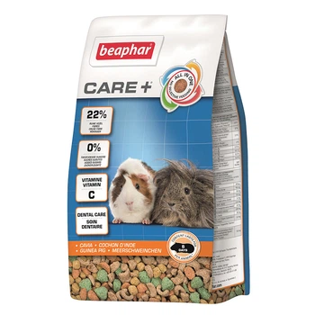 Повнораціонний корм для морських свинок Beaphar Care+ Guinea Pig супер-преміум 1,5 кг (BAR18404)