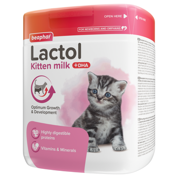Сухе молоко для кошенят Beaphar Lactol Kitty Milk замінник молока 500 г (BAR15206)