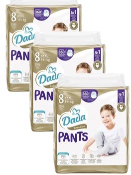 Підгузки-трусики Dada Pants Розмір 8 (19+ кг) 87 шт набір 3 упаковки по 29 шт