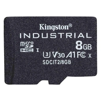 Карта пам'яті microSDHC Kingston Industrial 8 ГБ Class 10 UHS-I U3 V30 A1 до 100 МБ/с