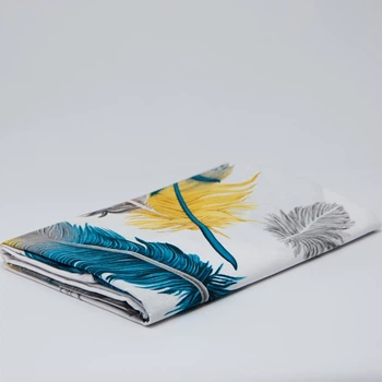Простирадло Moon&Star Airy Feathers Бязь Gold Люкс 150х220 см (MS-860000325)
