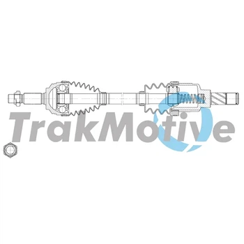 Приводний вал TRAKMOTIVE 30-2179 Renault Clio; Dacia Logan 391010115R, 391019516R