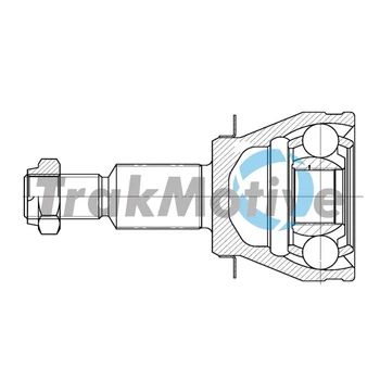 Комплект шарнірів, приводний вал TRAKMOTIVE 40-0958 Mazda 6, CX-5 GDB722510