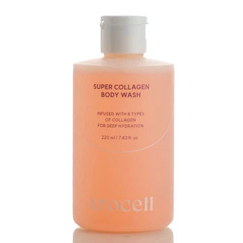 Увлажняющий гель для душа с коллагеном Arocell Super Collagen Body Wash 220 мл