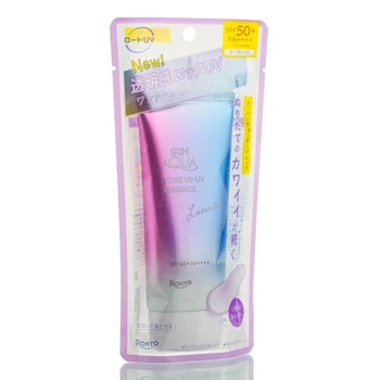 Солнцезащитный крем с тонирующим эффектом ROHTO Skin Aqua SPF50+ PA+++ 80 мл