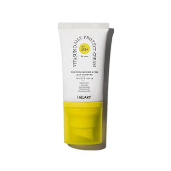 Солнцезащитный крем для лица SPF 30+ Hillary Vita Sun Daily Protect Cream 40 мл