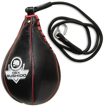 Боксерская груша для тренировки уклонов DBX Bushido Slip Bag DBX-SB-10 Красно-черная (5902539017625)