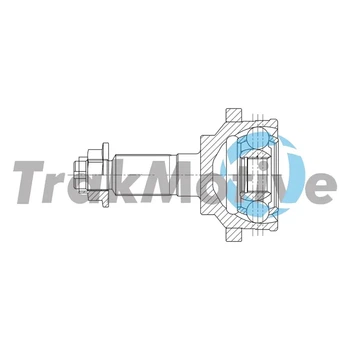 Комплект шарнірів, приводний вал 400930 TRAKMOTIVE TRAKMOTIVE 400930 KIA Shuma, Cerato 0K2N122610, 0K2N222610, 0K2N225600