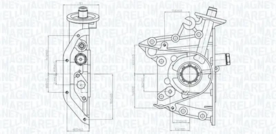 MAGNETI MARELLI HYUNDAI Оливний насос ACCENT I 94-, ACCENT II 00- MAGNETI MARELLI 351516000113 Hyundai Accent, Getz, Lantra 2131022011, 2131022010, 2131022650