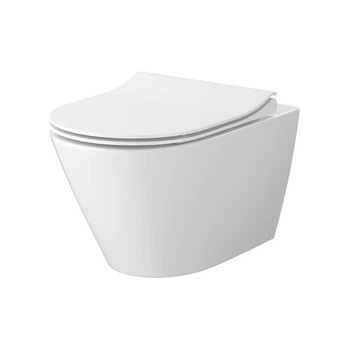 Унитаз подвесной Cersanit City Pro Vortex S701-883 дюропластовым сиденьем