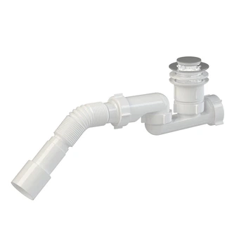 Сифон для поддона SoloPlast Д1230 Click clack 95*600*70 мм